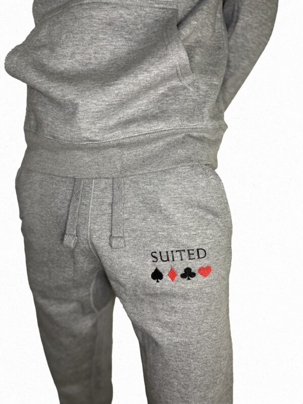 Suited Sweatpants - Grey - Image 2